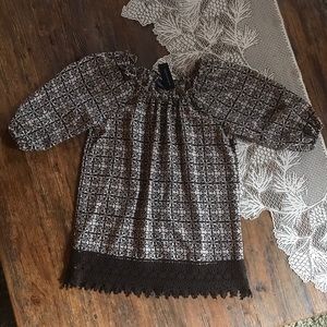 Westbound Petites Peasant Blouse